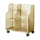 thumbnail image 5 of Carrito de almacenamiento con ruedas para colchonetas de espuma Oro, 5 of 8