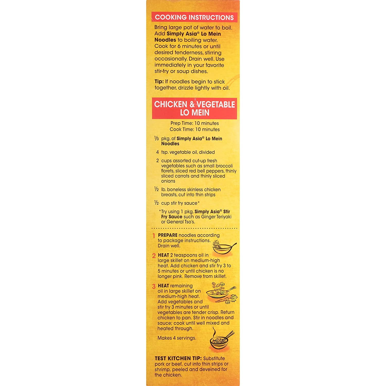 Simply Asia Chinese Style Lo Mein Noodles, 14 oz (Pack of 3)