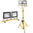 thumbnail image 1 of Luz de trabajo LED GUWELL 22000 lm con trípode impermeable, 1 of 6