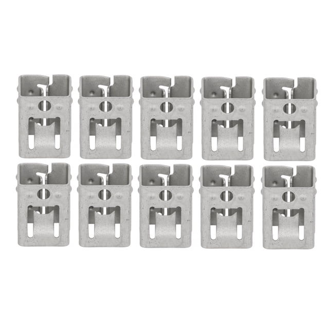 Solar Mounting Bracket, Durable Sping Steel Solar Brackets 10Pcs Standard Design For Maintenance