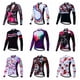 thumbnail image 2 of Weimostar - Maillot de ciclismo de otoño para mujer, manga larga, ropa de ciclismo de primavera, chaqueta de ciclismo de equipo profesional, camiseta de ciclismo de carretera para mujer, 2 of 5