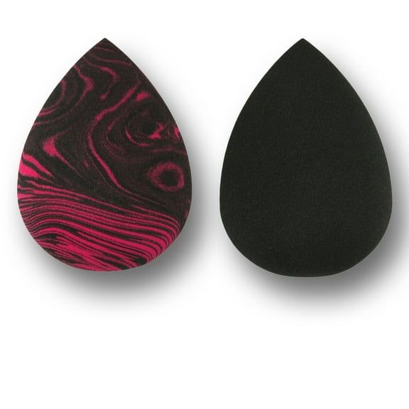 Japonesque Complexion Perfection Sponge Duo, Black & Multicolor