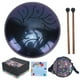 thumbnail image 1 of Tambor de lengua de metal Pan Tank Handpan 5.5in Kit de instrumento de percusión portátil con mazoStar Sky Blue, 1 of 10