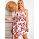 thumbnail image 2 of Vestido sin mangas de flores de talla grande Rosegal  Vestidos Estampados Tallas Grandes, 2 of 5