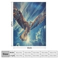 thumbnail image 4 of Orinice  Eagle Blanket Anti Pilling Throw Blankets Cozy Durable Blankets for Office Couch Cinema Gifts Quality Washable  50x60in, 4 of 6