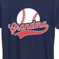 thumbnail image 3 of Instant Message - Baseball Grandma Short Sleeve Graphic T-Shirt, 3 of 6