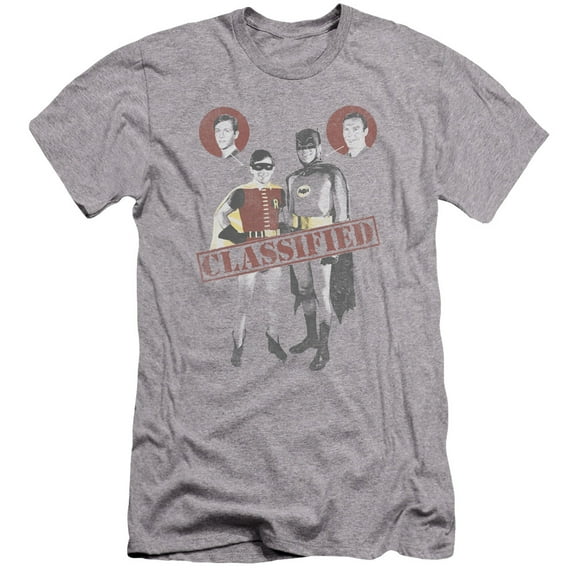 Batman Classic Tv - Classified - Premium Slim Fit Short Sleeve Shirt - Medium