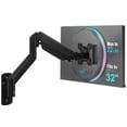 thumbnail image 1 of WALI Support Mural pour Moniteur d'Ordinateur pour Écrans de 17 à 32 Pouces, Support pour Moniteur Simple Supporte jusqu'à 22 Lb, Support Mural Entièrement Ajustable à Ressort à Gaz A, 1 of 9