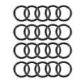 thumbnail image 1 of 20 piezas de arandelas de goma en forma de O de 20 mm x 15 mm x 2.5 mm para sellar aire y gas, 1 of 5