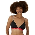 thumbnail image 2 of Hanes Originals Women's Stretch Triangle Bra, 2-Pack, 2 of 6