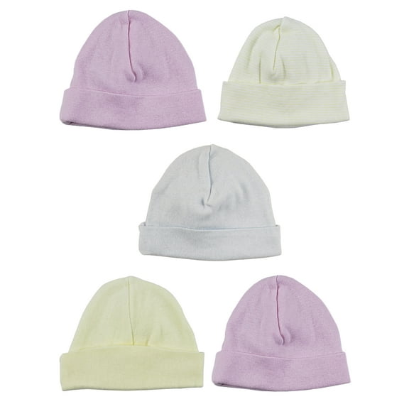 Bambini Girls Baby Cap (Pack of 5)