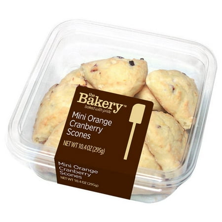 The Bakery at Walmart Mini Orange Cranberry Scones, 10.4 oz