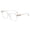 Transparent Gold, variant on Hennt Classic Non-prescription Clear Lens Eyeglasses for Men andWomen Thick Square Frame Eyewear wuhaoyueshangmao
