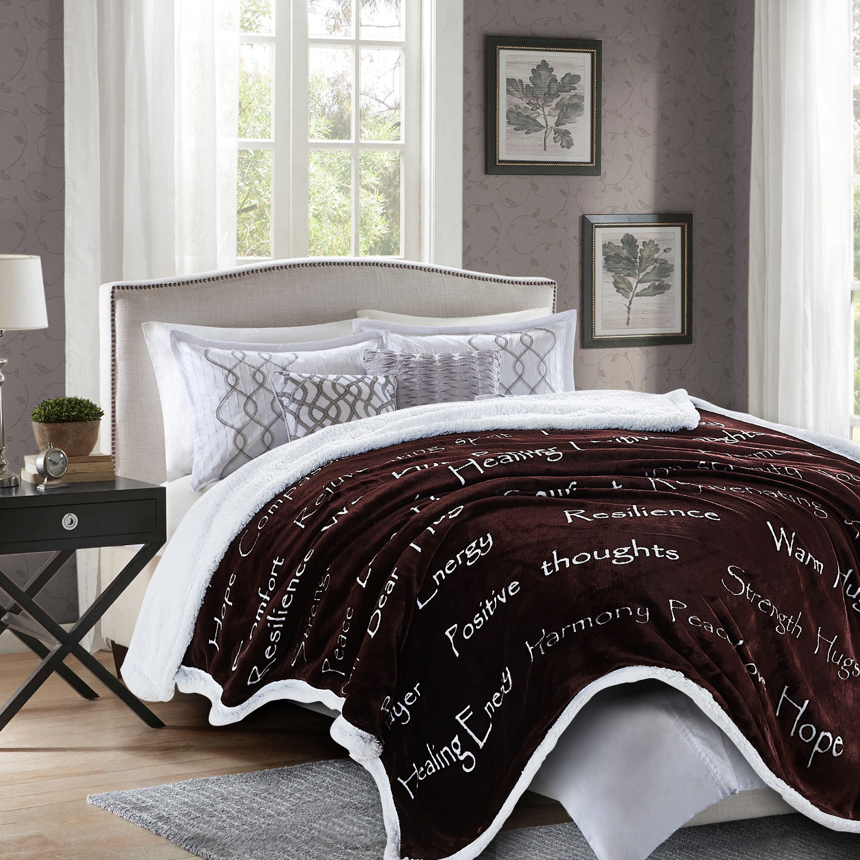 Chanasya Warm Hugs Positive Energy Healing Thoughts Super Soft Fleece