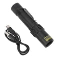 thumbnail image 1 of 365nm UV LED Black Light Flashlight Rechargeable Energy Saving Portable UV Blacklight Detector for Scorpion Search, 1 of 4