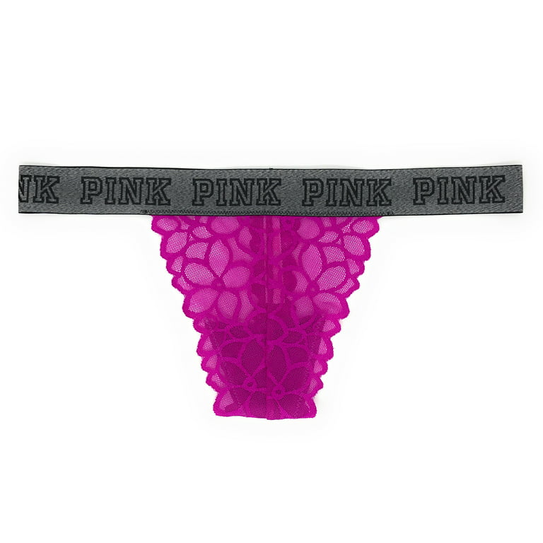 Victoria's Secret PINK Logo Thong Panty