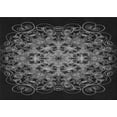 thumbnail image 1 of Ahgly Company Machine Washable Indoor Rectangle Transitional Midnight Gray Area Rugs, 8' x 12', 1 of 7
