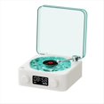 thumbnail image 1 of KW03 Altavoz de Retro RGB Inalámbrico Bluetooth 5.0 Tocadiscos Reproductor de Altavoz Sonido Estéreo con Ruido, 1 of 5