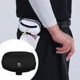 thumbnail image 4 of Bolsa de transporte de pelota para golf de material cuero para 2 pelotas para golf 3 camisetas Impermeable Portátil Ligero con Accesorios para golf El 11x6x7cm DYNWAVEMX  Estuche para pelota de golf, 4 of 8