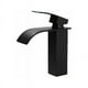 thumbnail image 2 of Grifo para lavabo de baño contemporáneo, monomando, diseño en cascada, temperatura ajustable con núcleo de válvula de cerámica, acabado en cromo pulido para una fácil limpieza, 2 of 5