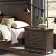 thumbnail image 2 of Thornwood Hills Dark Gray Night Stand, 2 of 7