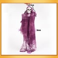thumbnail image 4 of 4pc Halloween Hang Scary Skull Doll Funny Mischievous Prop Skeleton Decor, 4 of 8