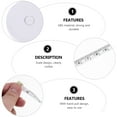 thumbnail image 6 of 8 Pcs Mini Tape Measure Measuring Tool Women Double Sided Adhesive Flexible Rule Body, 6 of 6