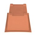 thumbnail image 2 of Bloem 15-in Dayton 100% Recycled Plastic Square Deck Box Planter - Coral Color, 2 of 6