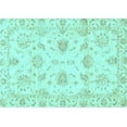 thumbnail image 1 of Ahgly Company Indoor Rectangle Oriental Light Blue Modern Area Rugs, 5' x 7', 1 of 4