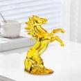 thumbnail image 6 of Galloping Horse Crystal Carousel Ornament - Colorful Glass Decor for Home and Office - Elegant Success Symbol with Rotating Base, 6 of 6