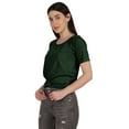 thumbnail image 3 of Inkmeso Summer Twist Front Knot Crop Top For Women With Short Sleeves Tee Shirts, 3 of 8