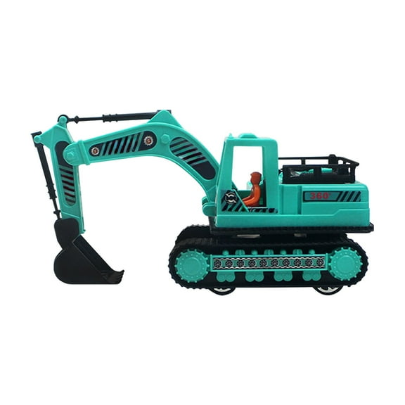 Children's Engineering Vehicle Excavator Toy Bulldozer Tipping Bucket Shovel Street Vendor Car Model