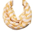 thumbnail image 3 of Wrapables® Light Weight Chevron Infinity Scarf, Orange, 3 of 4