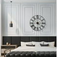 thumbnail image 4 of Sorbus 23" Quartz Battery Powered Wall Clock, Roman Numeral, 4 of 7