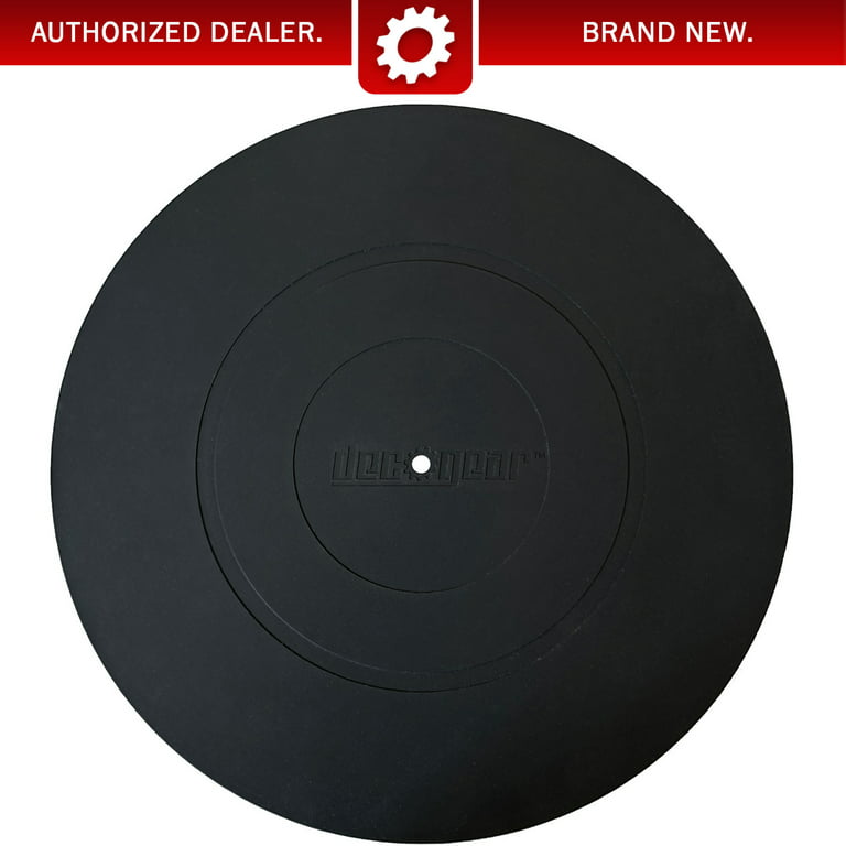 Accessoires de platine vinyle 300mm dia platine slipmat anti-statique  feutre mat record player pad rouge