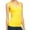 Yellow, variant on Women's Workout Raceback Tank Top Free Size, Brown