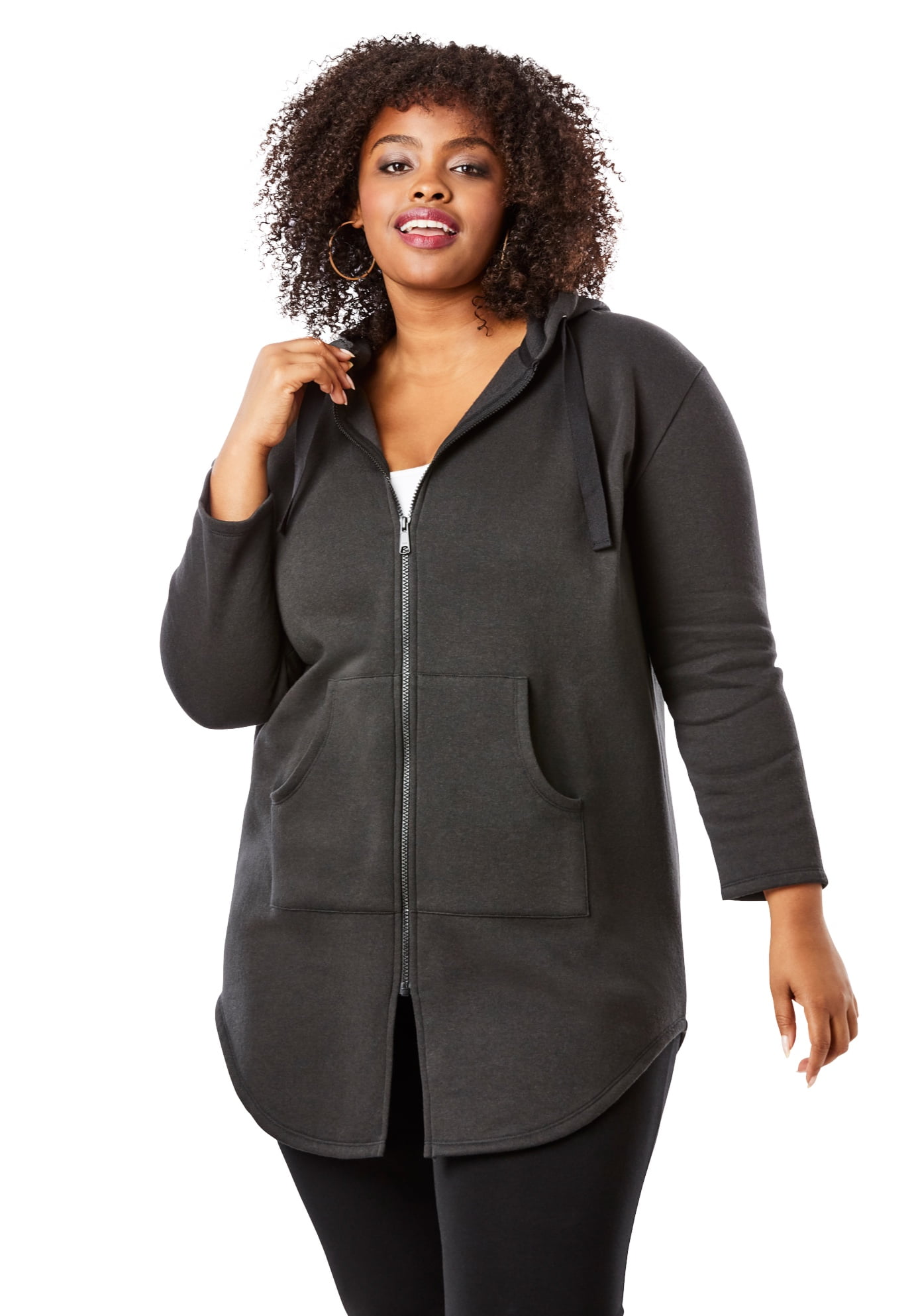plus size fleece jackets for ladies