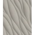 thumbnail image 2 of Taupe 3D Ocean Waves Wallpaper R8077, 2 of 3