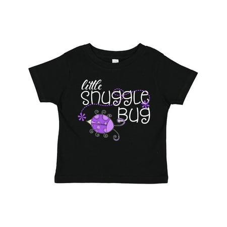 

Inktastic Little Snuggle Bug Purple Beetle Gift Toddler Boy or Toddler Girl T-Shirt