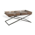thumbnail image 2 of Sunny Designs Camel 3-Piece Set: (1)Coffee & (2)End Table, 2 of 2