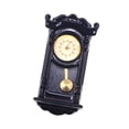 thumbnail image 4 of Reloj de pared en miniatura para casa de muñecas, decorativo, de metal, clásico, para casa de muñecas. Cuadrado, 4 of 9