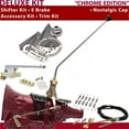 thumbnail image 1 of American Shifter  PG Shifter Kit Chrome 23 in. E Brake Cable Clamp Trim Kit for DD681, 1 of 1