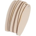 thumbnail image 3 of Set Of 16, Wooden Plaques With Hole Rustic Wood Surfboard For For Kids Diy Wall Decor, 3 of 5