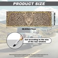 thumbnail image 7 of SEANATIVE Truck Rear Window Decal 66.9" x 22.4" Easy to Install Car Decor Universal Fit One-Way Vision Privacy Protection Graphic Decal for Pickup Truck SUV Back Window, Leopard Pattern, 7 of 7
