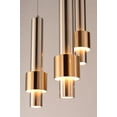 thumbnail image 6 of ET2 Lighting - Ripple - One Light Large Pendant   White Ripple Glass - ET2, 6 of 7