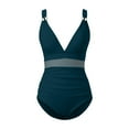 aDJFDGT Comfy underwire Swimsuits Womens Women Mesh 1 Piece Swimwear