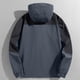 thumbnail image 5 of Chaquetas y abrigos casuales con capucha de manga larga para mujer, con gorra desmontable y resistente al viento, gruesa, tres en uno, para deportes al aire libre, cálida, para mujer., 5 of 5
