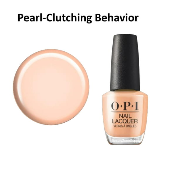 OPI Nail Lacquer Pearl-Clutching Behavior 0.5 oz #NLS049
