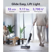 Restored NARWAL S30 Wet Dry Vacuum Cleaner with 20000Pa Suction, 176°F Self-Cleaning, Heated Drying, Disposable Waste Bag, Tangle-Free, Cordless Vacuum Mop for Hard Floors & Edge Cleaning