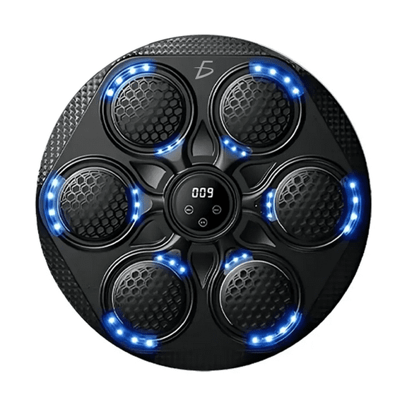Máquina de Boxeo con Música Bluetooth Inteligente de Pared con Guantes de Boxeo Recargable para Adultos Y Niños